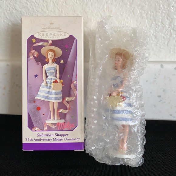 1998 Hallmark Suburban Shopper Midge Ornament - Picture 9 of 16